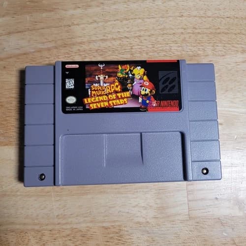 Super Mario RPG: Legend of the Seven Stars SNES Super Nintendo Ent System Tested