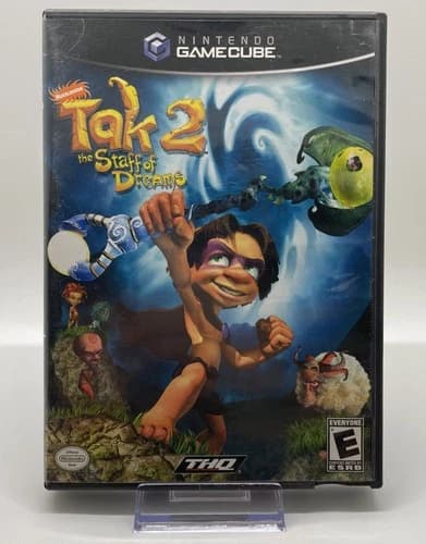 Tak 2 The Staff of Dreams (Nintendo Gamecube, 2004) Complete With Manual