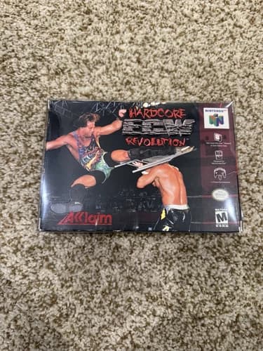 ECW: Hardcore Revolution (Nintendo 64, 2000) cib