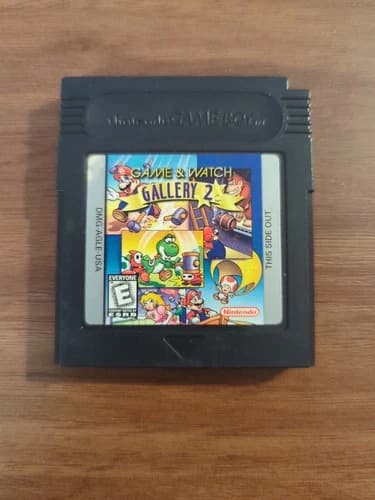 Nintendo Game Boy Color Game Watch Gallery 2 Authentic Tested loose