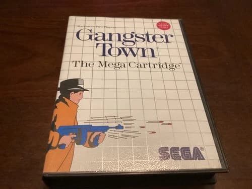 Gangster Town Sega Master System CiB Complete Tested