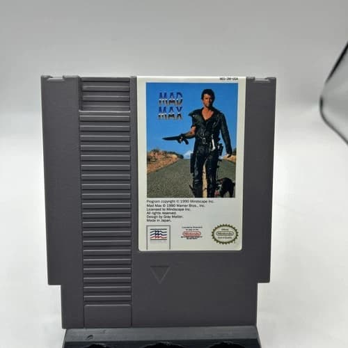 Mad Max - 1990 NES Nintendo Game - Cart Only - TESTED!