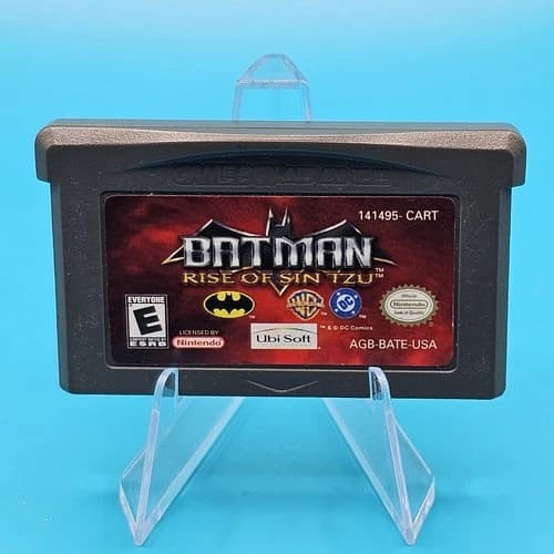 Batman Rise of Sin Tzu Gameboy Advance GBA Authentic, Tested!