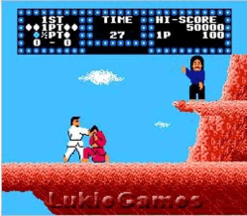 Karate Champ - Fun NES Nintendo Game
