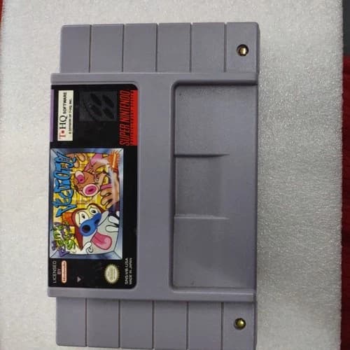 The Ren and Stimpy Show: Time Warp - Super Nintendo SNES - Tested - Authentic