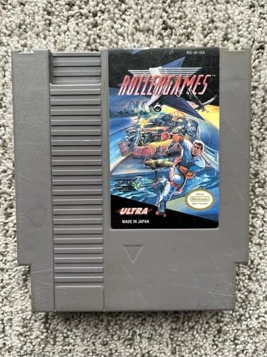 RollerGames (Nintendo Entertainment System, 1990) NES Tested Works Well