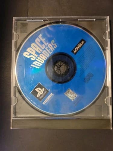 Space Invaders (Sony PlayStation 1, 1999) DISC ONLY VG
