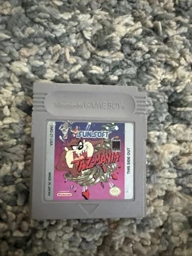 Taz-Mania Nintendo Game Boy Cartridge Only Tested and Cleaned