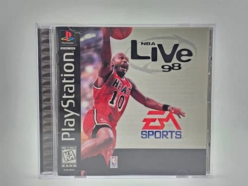 Sony Playstation 1 PS1 NBA Live 98 CIB Cleaned & Tested