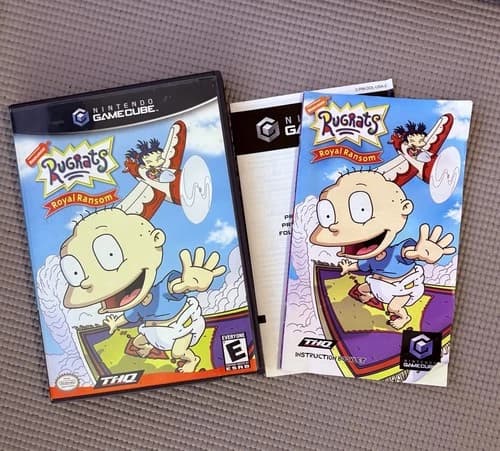 Rugrats Royal Ransom Nintendo Gamecube - Complete CIB Tested