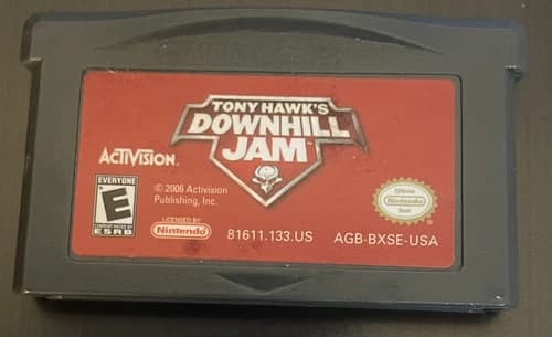 Tony Hawk's Downhill Jam Gameboy Advance Tested & Works cartridge only