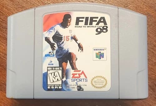 FIFA Road to World Cup 98 N64 Authentic