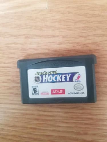 Backyard Hockey (GBA, Game Boy Advance, 2003) Cartridge | Authentic | Tested