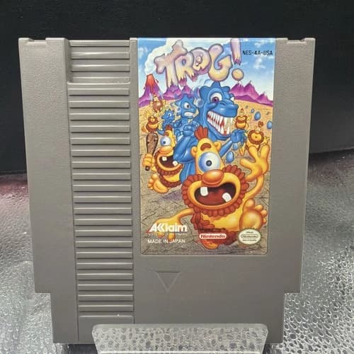 Trog! NES Nintendo Entertainment System Authentic Tested Working Cartridge