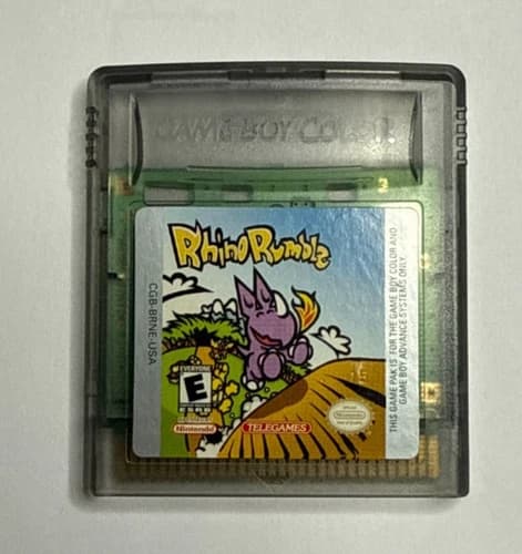 Rhino Rumble for Nintendo Game Boy Color.