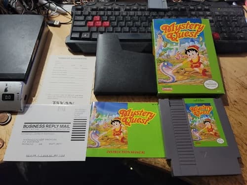 Mystery Quest (Nintendo Entertainment System, 1989) -CIB- Great Condition