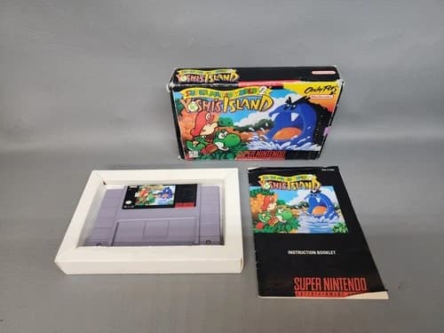 Super Mario World 2: Yoshi's Island SNES Complete CIB