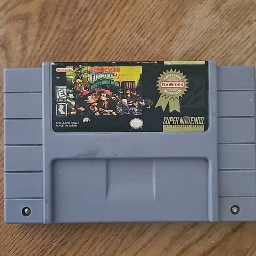 Nintendo Donkey Kong Country 2: Diddy's Kong Quest SNES NTSC-U/C Player's Choice