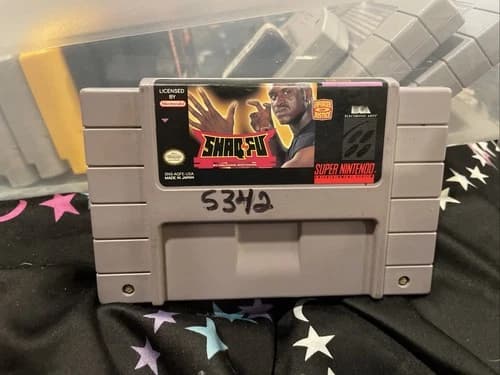 Shaq-Fu (Super Nintendo Entertainment System 1994) SNES Cart