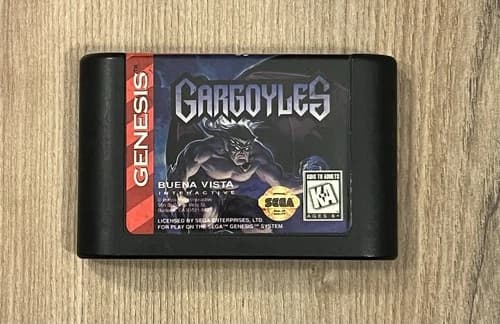 Gargoyles (Sega Genesis, 1995) Authentic Cart Only Tested Works