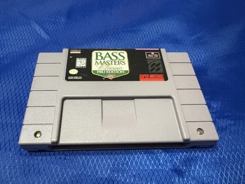 BASS Masters Classic -- Pro Edition (Super Nintendo Entertainment System, 1996)