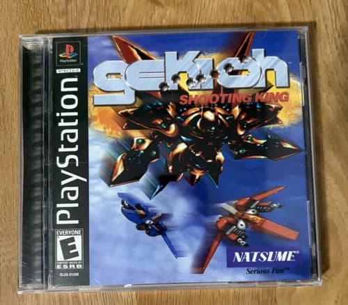 Gekioh: Shooting King PlayStation PS1 CIB Complete In Box Tested