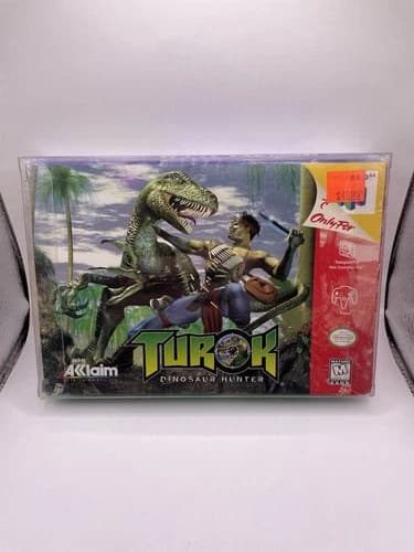 Turok Dinosaur Hunter (Nintendo 64 N64) Complete CIB - Tested - Authentic