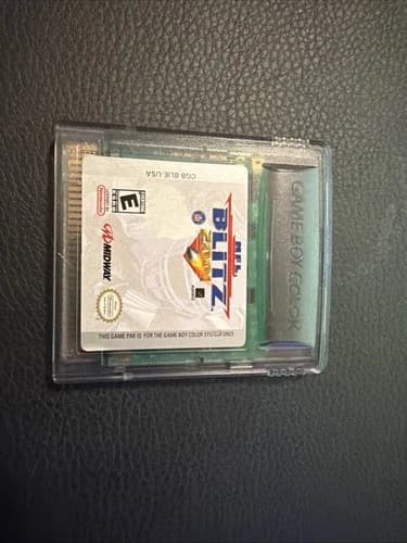 NFL Blitz 2001 (Nintendo Game Boy Color, 2000) GBC Authentic TESTED
