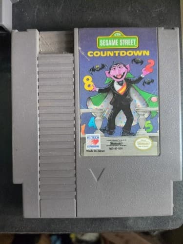 Sesame Street: Countdown (Nintendo Entertainment System, 1992) NES