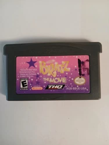 Bratz The Movie GBA Game Boy Advance Cartridge Only 2007 Tested Authentic