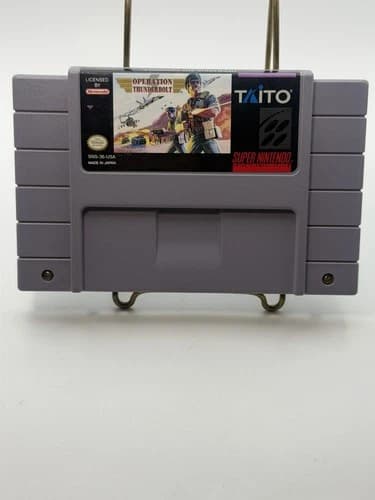 Operation Thunderbolt (Super Nintendo, SNES, 1994) Video Game Cartridge Only