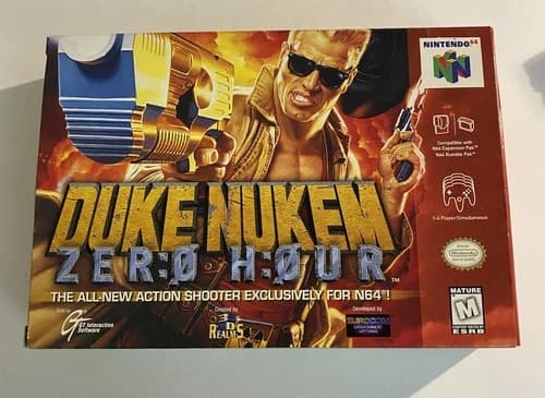 Duke Nukem-Zero Hour - Nintendo 64 (N64) complete in box