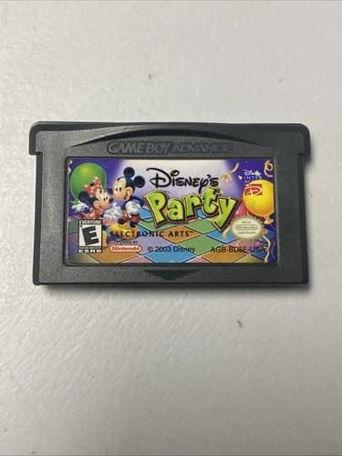Disney's Party (Nintendo Game Boy Advance) GBA Tested