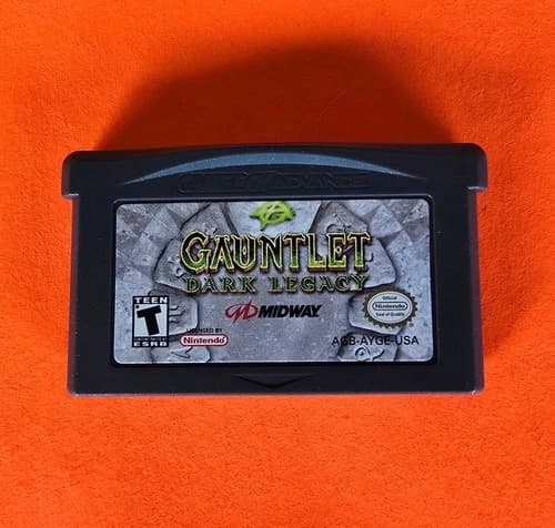Gauntlet Dark Legacy Game Boy Advance GBA Cart Only Original Shell Tested Midway