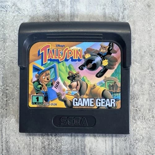 Disney's TaleSpin (Sega Game Gear, 1993) *Excellent*