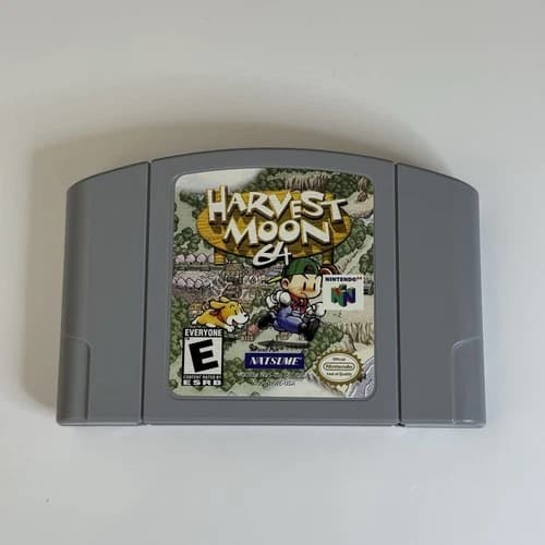Harvest Moon 64 N64 Nintendo 64 Authentic Cartridge Only - VERY CLEAN