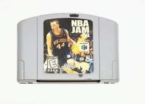 NBA Jam 99 (Nintendo 64, 1998) N64 TESTED