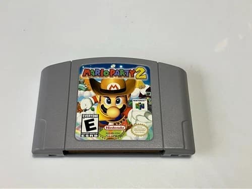 Mario Party 2 Nintendo 64 2000 Cleaned Tested Authentic N64
