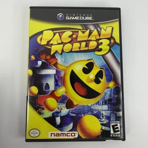 Pac-Man World 3 Nintendo GameCube Complete CIB Excellent