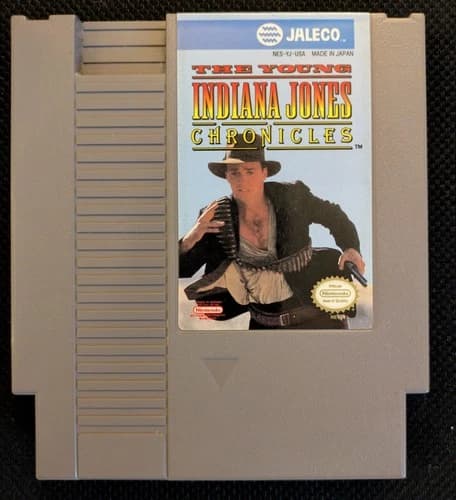 Young Indiana Jones Chronicles NES (Nintendo Entertainment System, 1992)