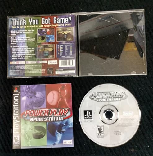 Power Play: Sports Trivia (PS1, PSX) Playstation 1