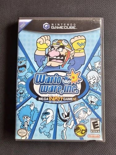 WarioWare, Inc.: Mega Party Games! – Nintendo GameCube – Complete w/ Manual