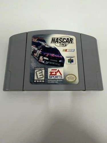 NASCAR '99 - Nintendo 64 N64 Game, Tested/Working, 1999