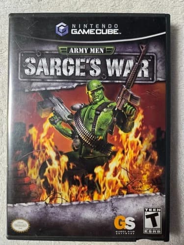 Army Men: Sarge's War (Nintendo GameCube, 2004) CIB