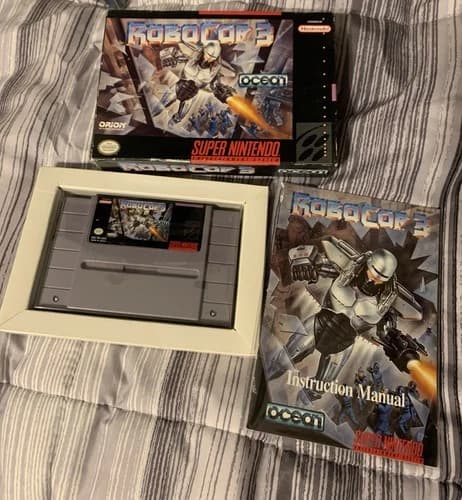 Snes Robocop 3 Cib