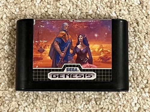 Phantasy Star II - Sega Genesis - Cartridge Only - New Save Battery - Works!