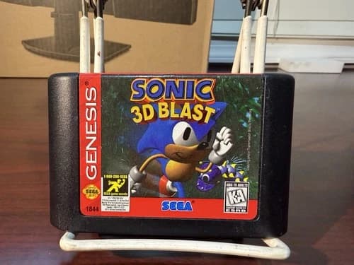 Sonic 3D Blast (Sega Genesis, 1996) Game Cartridge Only - Tested & Works
