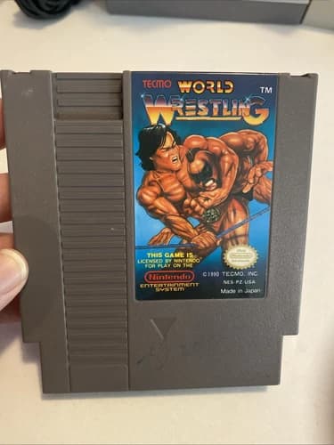 Tecmo World Wrestling (Nintendo Entertainment System, 1990) NES