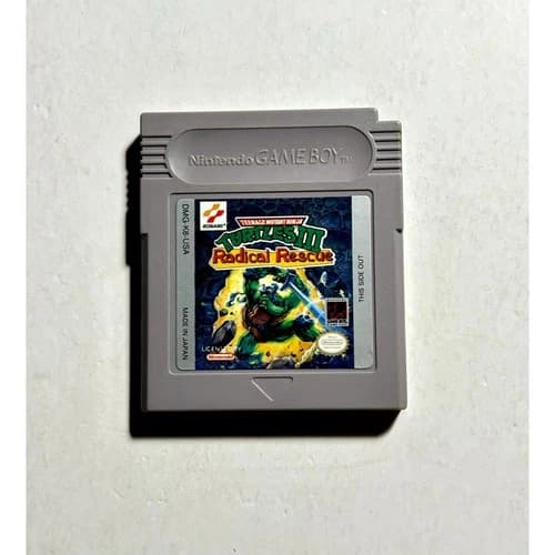 Teenage Mutant Ninja Turtles III Radical Rescue (Game boy) Authentic Works🔥