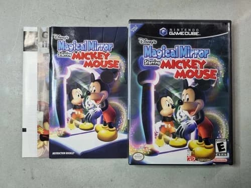 Disney's Magical Mirror Starring Mickey Mouse (Nintendo GameCube) CIB Tested